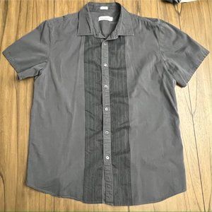 Calvin Klein and Kenneth Cole Short sleeve LARGE Button down shirts